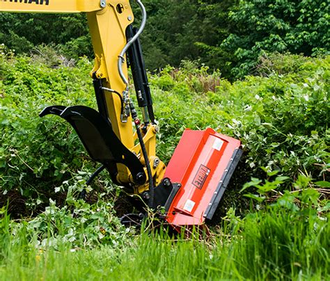 best flail mower for mini excavator|mini excavator flail mower attachments.